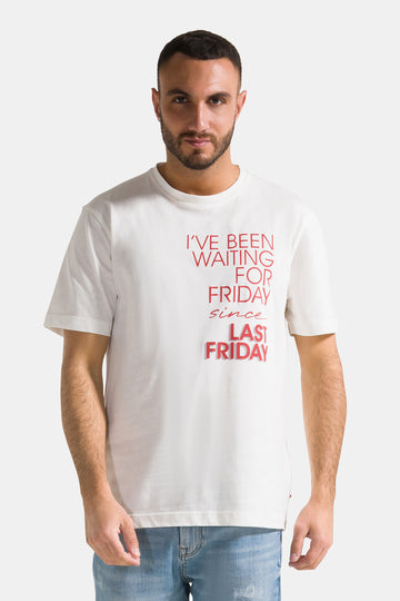 T-shirt uomo Last Friday Red
