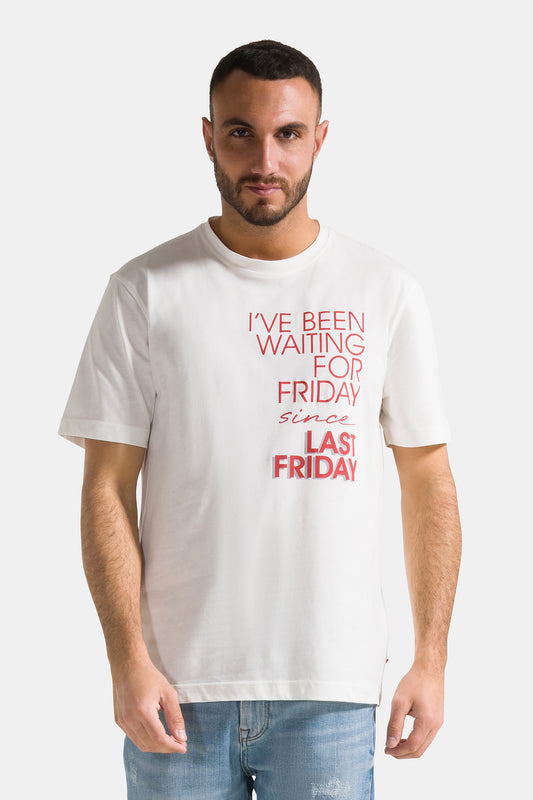 T-shirt uomo Last Friday Red