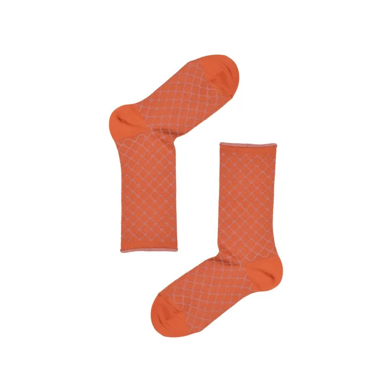 Women's vanisè socks with rhombuses